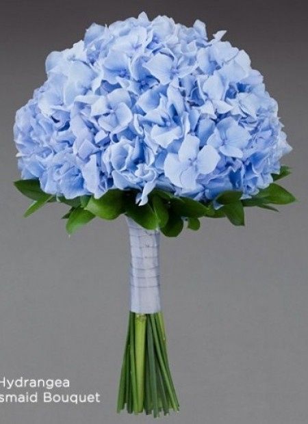 Ramo con hortensias