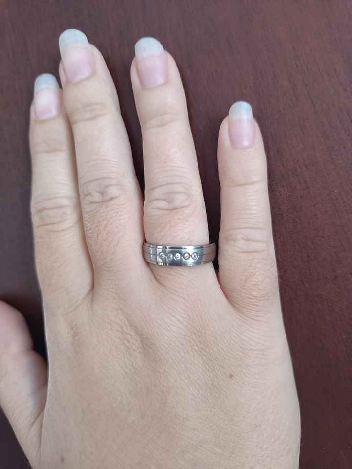 Vuestras alianzas de casados 💍 - 1