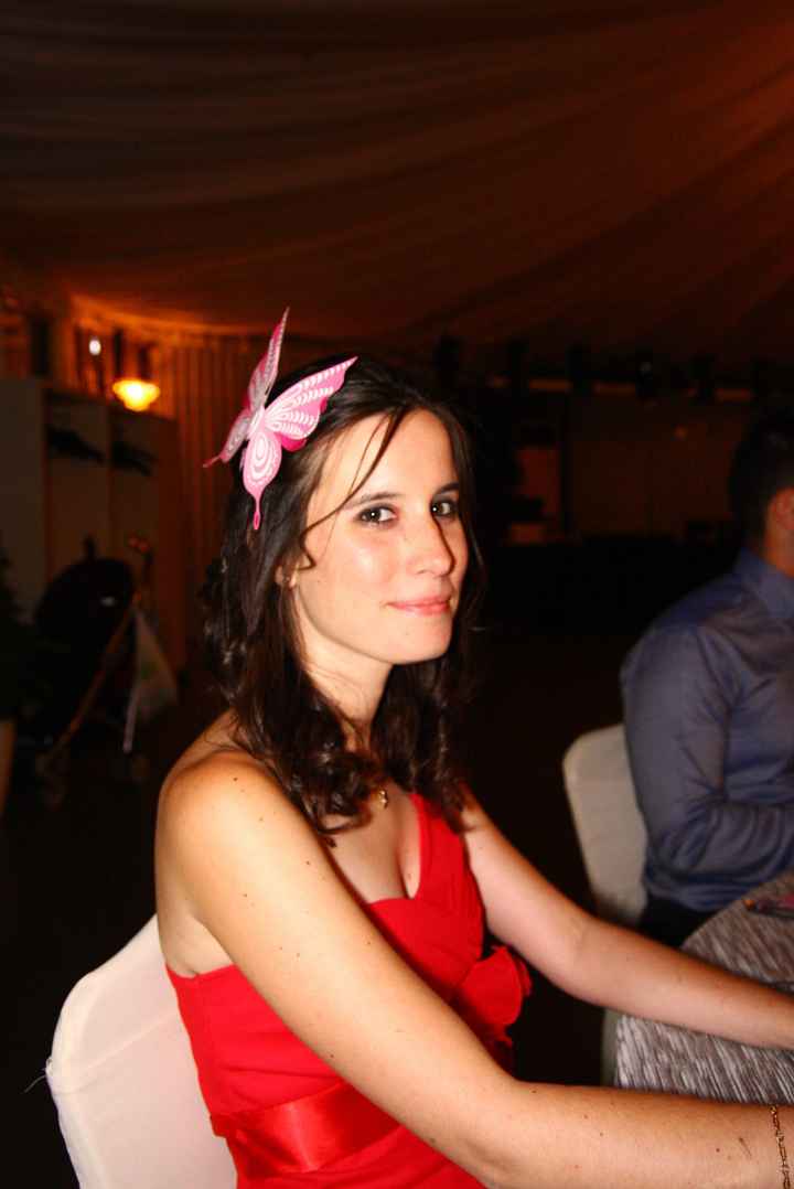 Mariposas en el pelo!!!!