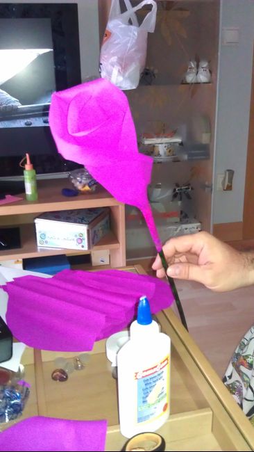 Rosa papel pinocho II