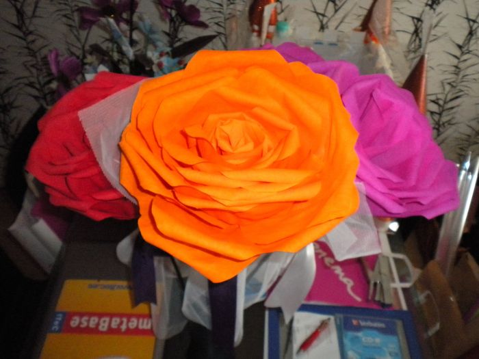 Rosas papel pinocho VI