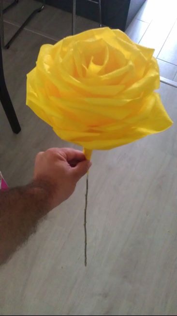 Rosa papel pinocho