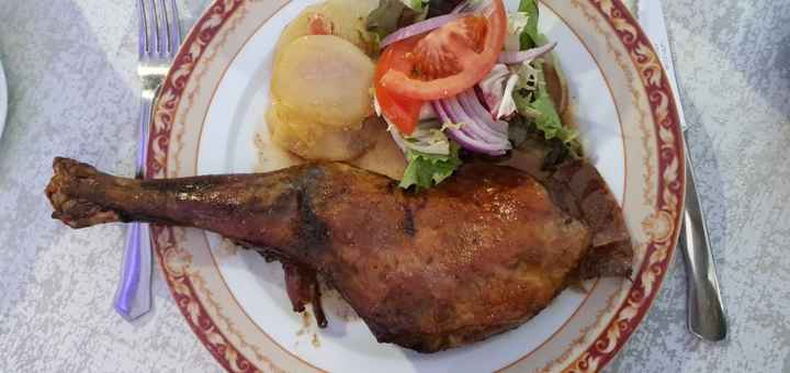  Paletilla de cordero lechal.