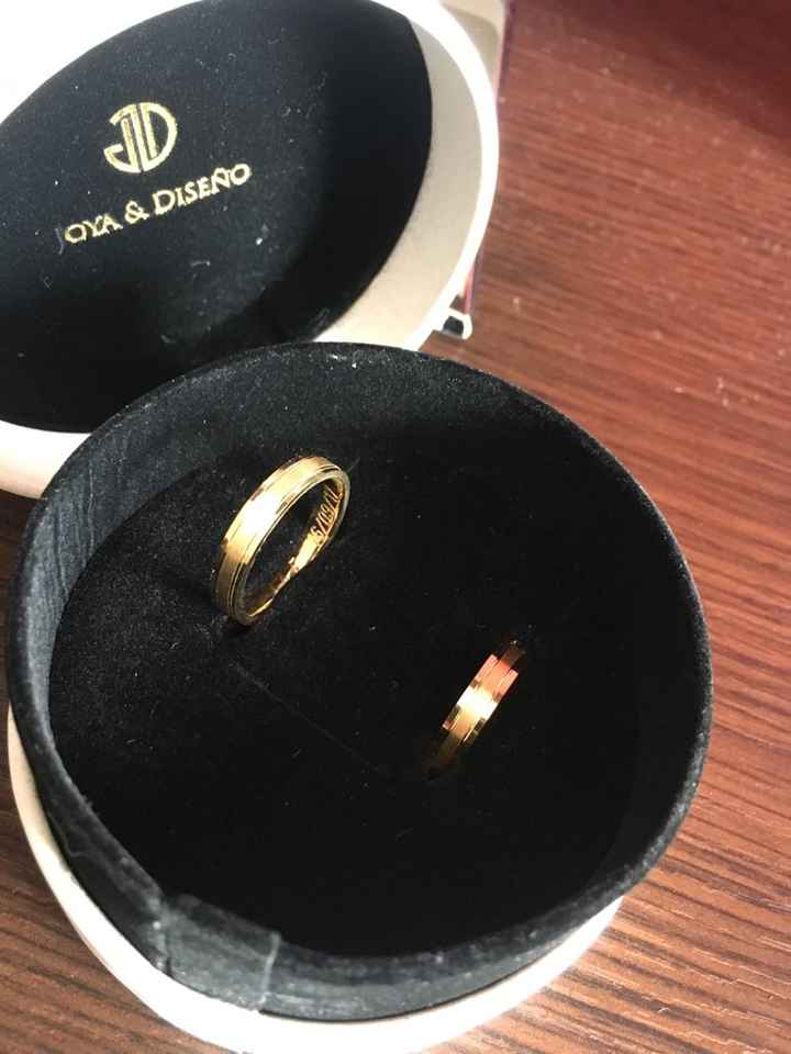 Ya tenemos los anillos 😍😍😍😊😊😊 - 1