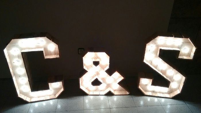 Letras luminosas - 2