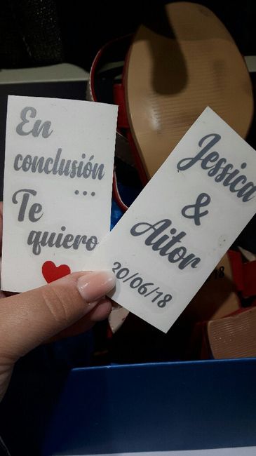 Vinilos para los zapatos de novia - 4