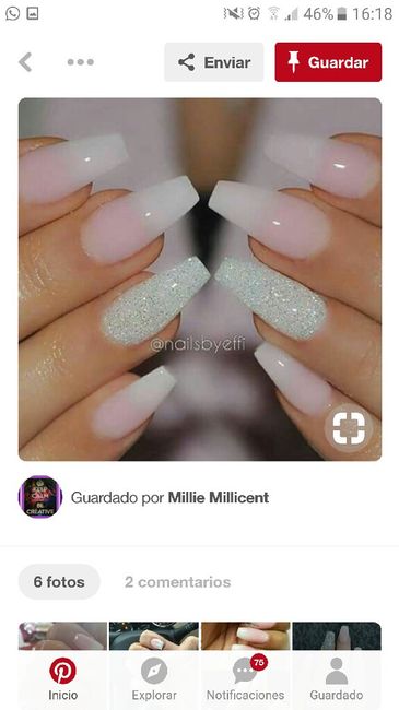Manicura dia boda - 2