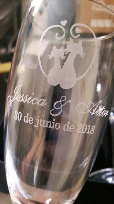 Copitas de brindis. Detallazo de mi chico - 4
