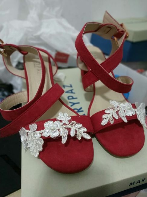 Tuneo de los zapatos de novia. - 2