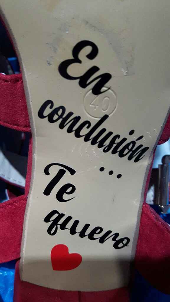 Vinilos para los zapatos de novia - 3
