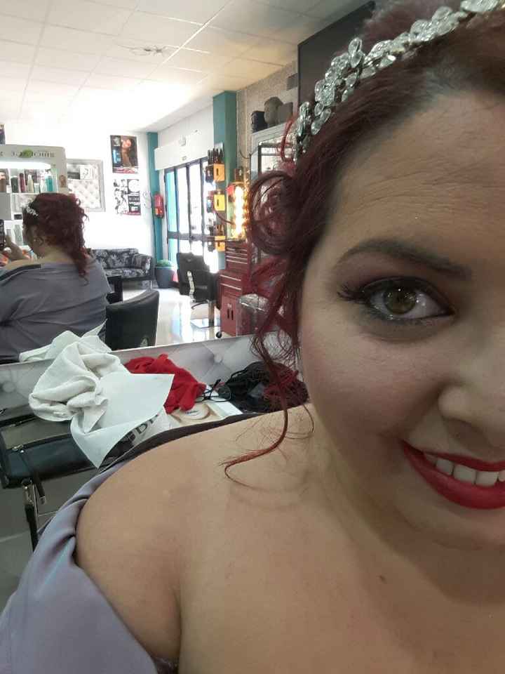 Prueba de maquillaje y peluquería - 1