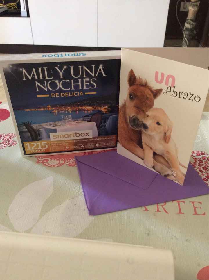Nuestro primer regalo de bodas!!! - 3