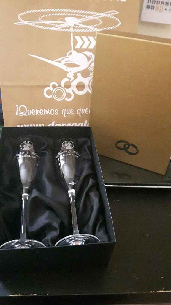 Copitas de brindis. Detallazo de mi chico - 2