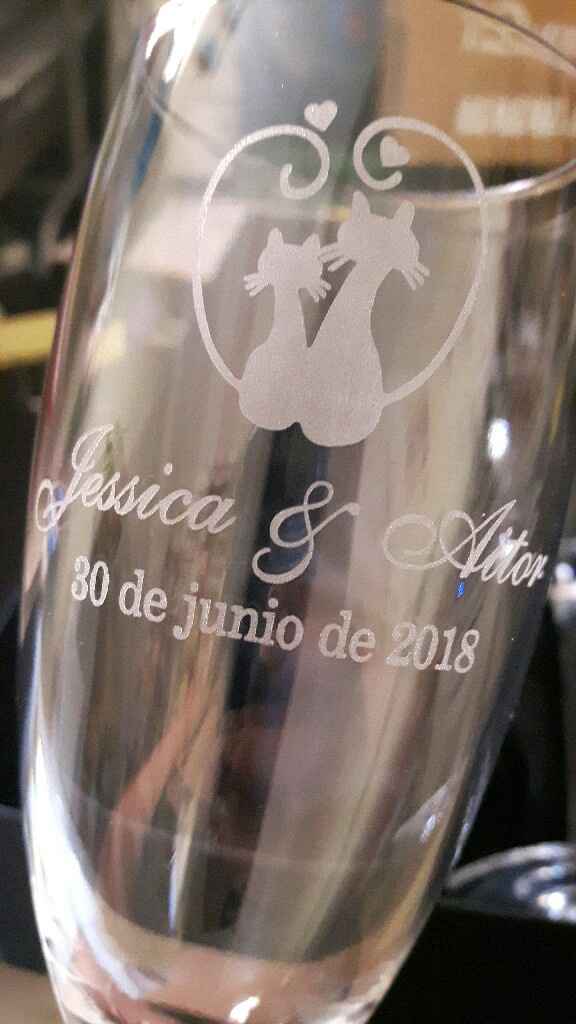 Copitas de brindis. Detallazo de mi chico - 4