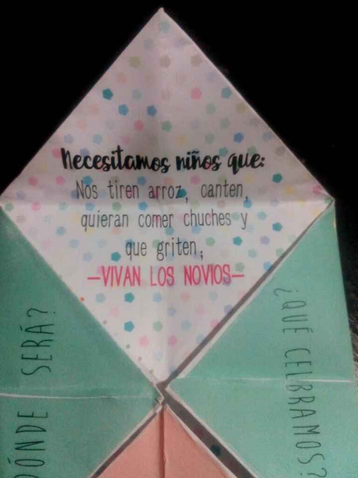 Invitaciones con caja e infantiles - 8
