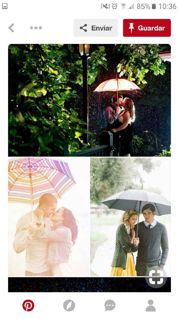 ¿hacer vídeo de la pre boda con lluvia? - 3