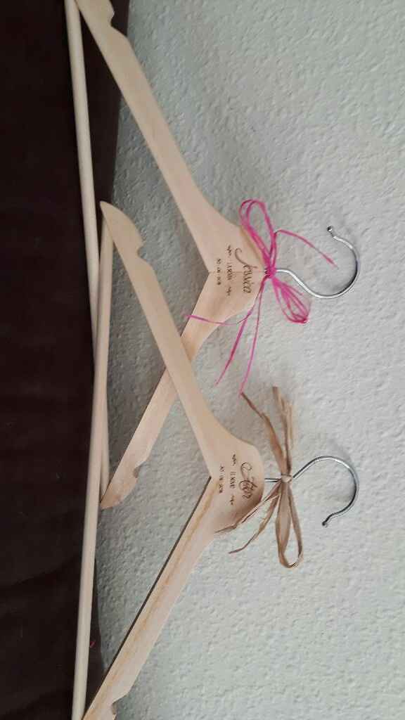 Mis perchas y toppers de boda - 1