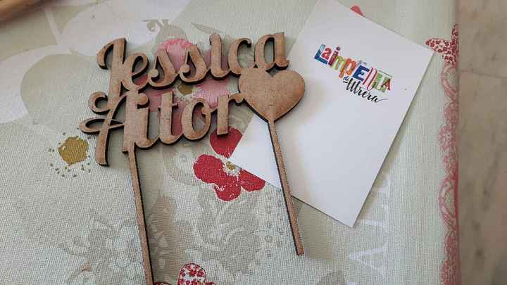 Mis perchas y toppers de boda - 6