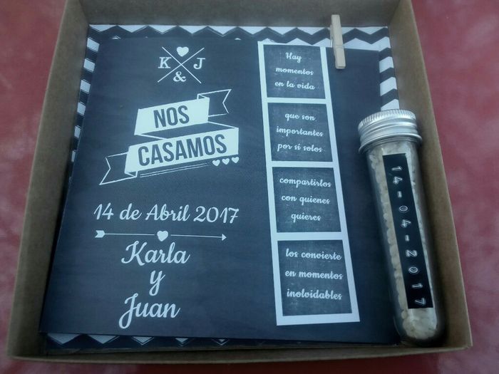 Invitaciones con caja e infantiles - 3