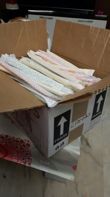 Pajitas comestibles - 6