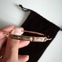 Pulsera grabada