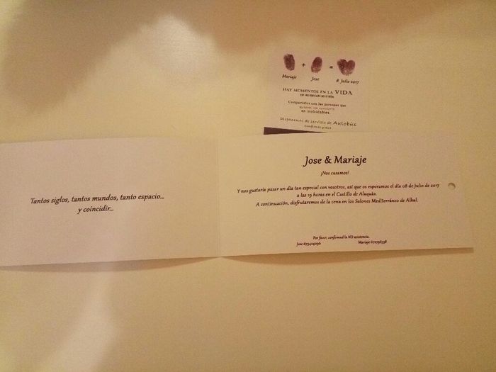 Nuestras invitaciones!!! - 2