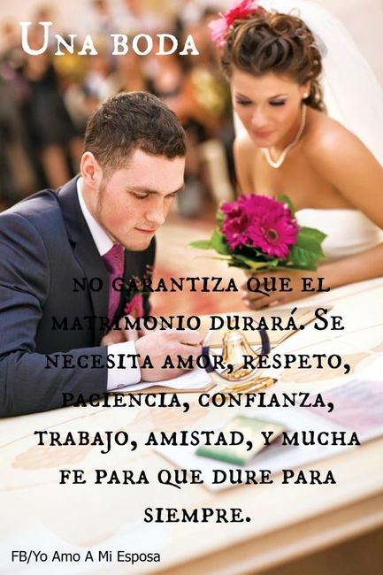 CARTEL SOBRE EL MATRIMONIO
