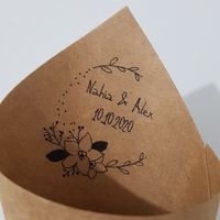 Conos para confeti biodegradable - 1