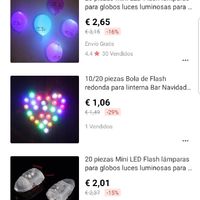 Bengalas de led - 1