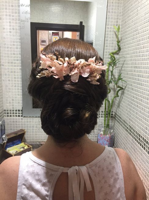 Mi peinado de novia es o fue... - 2