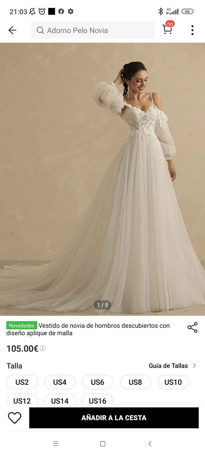 Nuevos vestidos de novia shein - 1