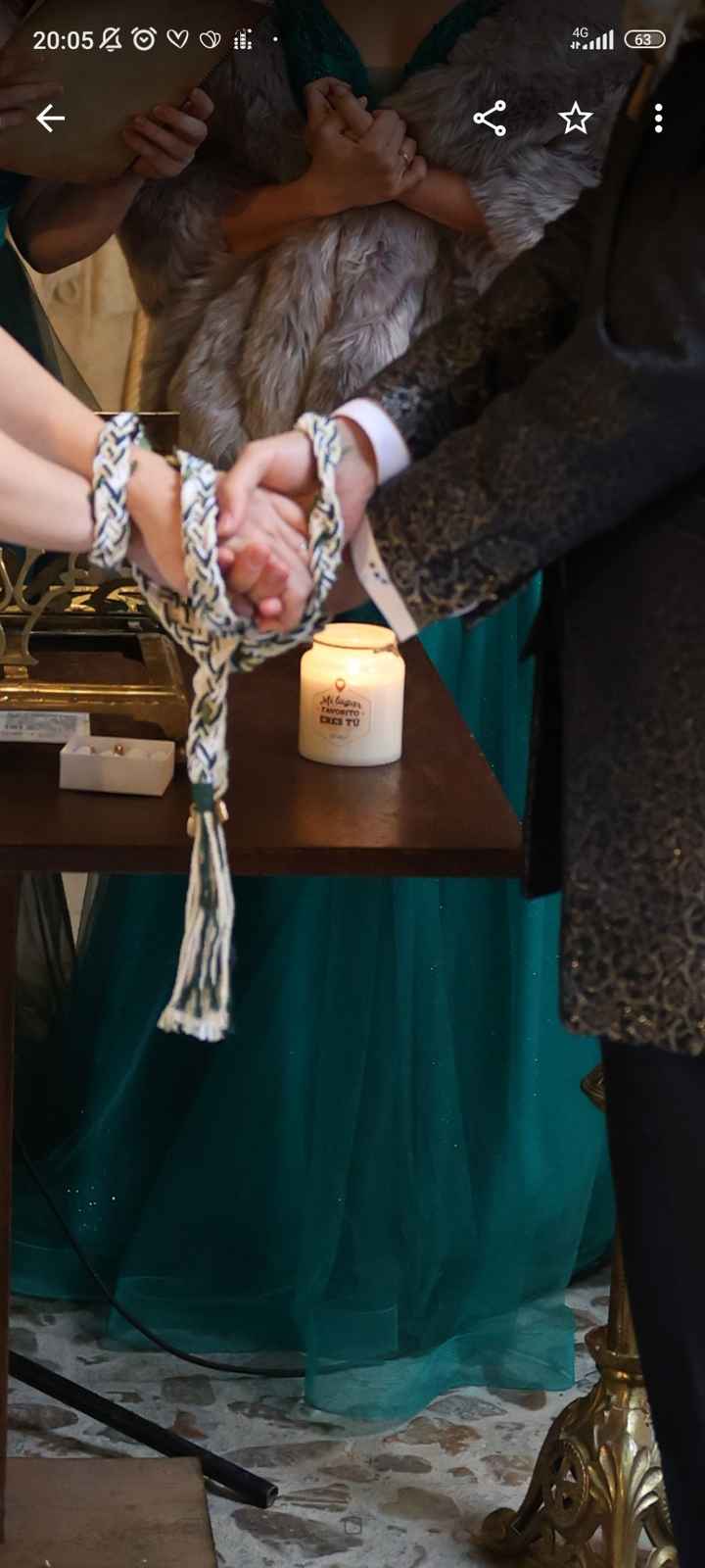 Ritual Lazos (handfasting) - 1