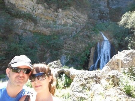 Bonito dia en el nacimiento de Rio Mundo