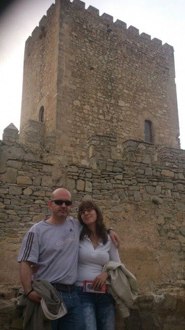 En el castillo de Almansa