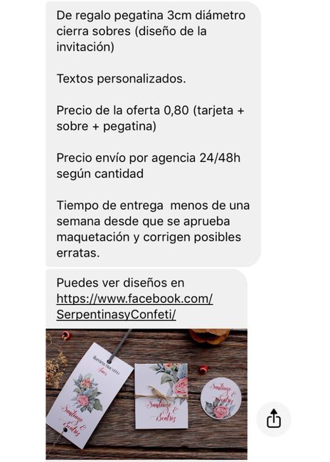 Invitaciones oferta!!! - 2