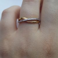 Nuestros anillos de compromiso... - 1