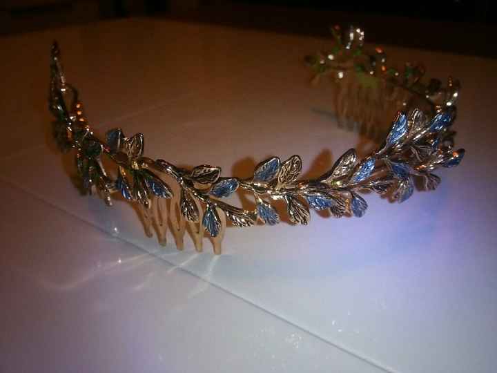 Tiara o adorno griego... - 1