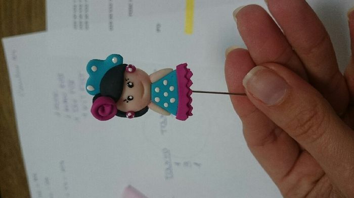 Alfileres de fimo - 1