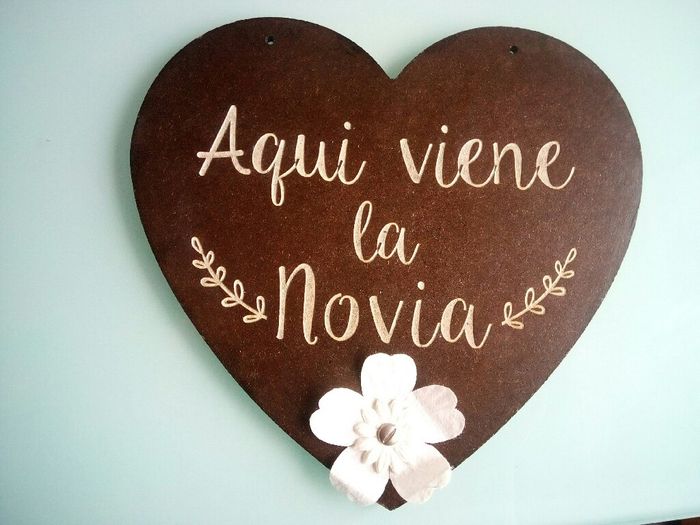 Cartel ya viene la novia - 1