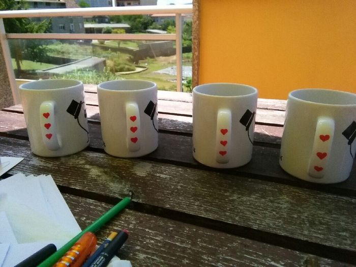 Tazas personalizadas para invitados - 1