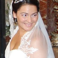 Mi velo de novia.