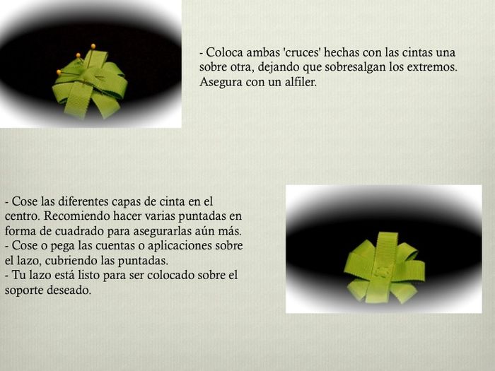 lazo de tela 