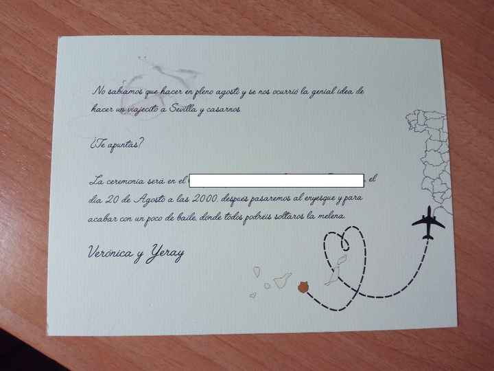 Nuestras invitaciones