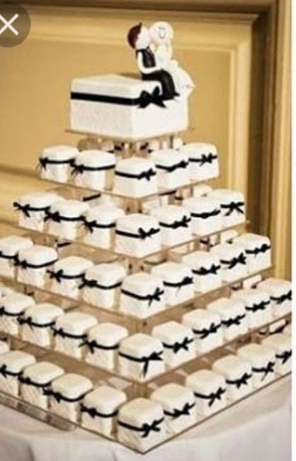 ¿Cuántos pisos tendrá tu tarta nupcial? 1