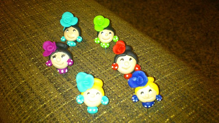 gitanillas de fimo
