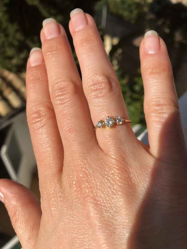 Derecha o izquierda: ¿en qué mano llevas tu anillo de pedida? 💍 - 1