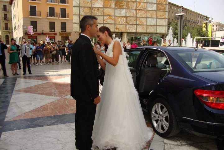 Llegada a la Iglesia