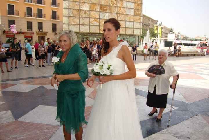 Con mi madre!!