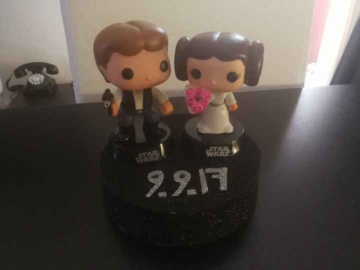  Novios tarta star wars - 1