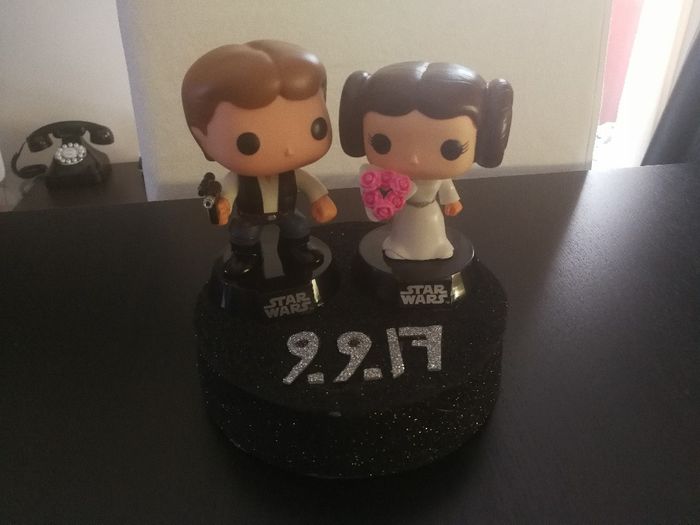  Novios tarta star wars - 1